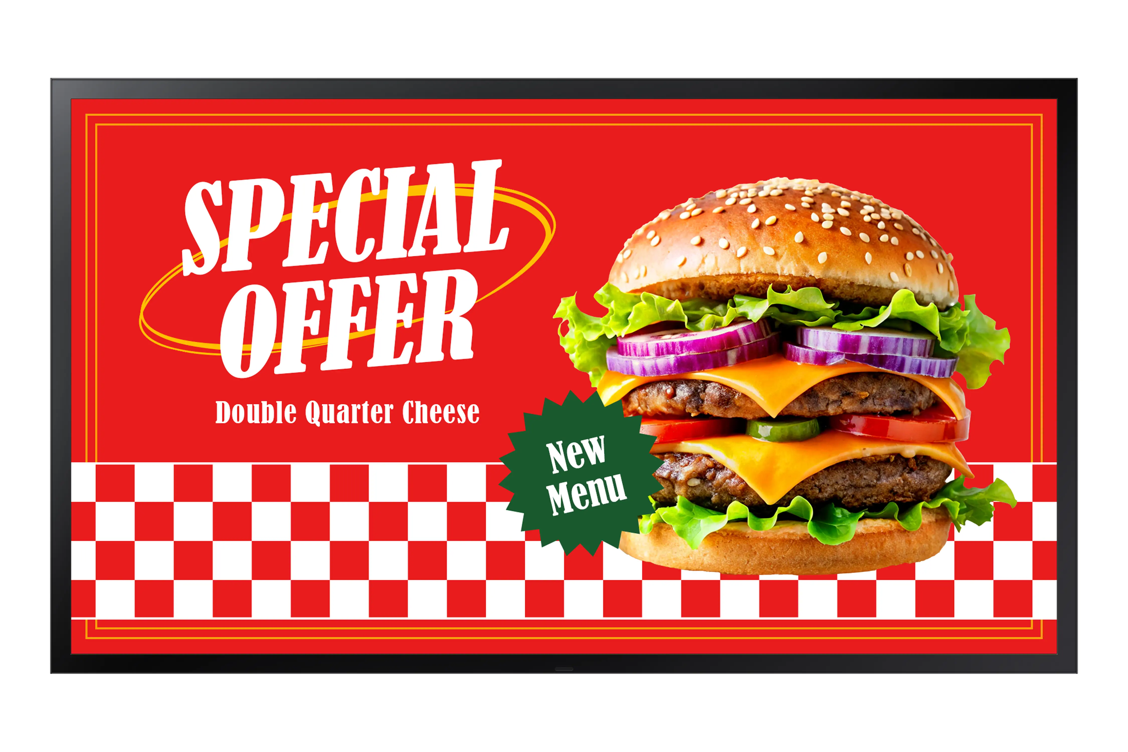 Samsung OH46DX-W – 46″ Outdoor Signage Display (3.500 cd/m², 24/7, IP56)